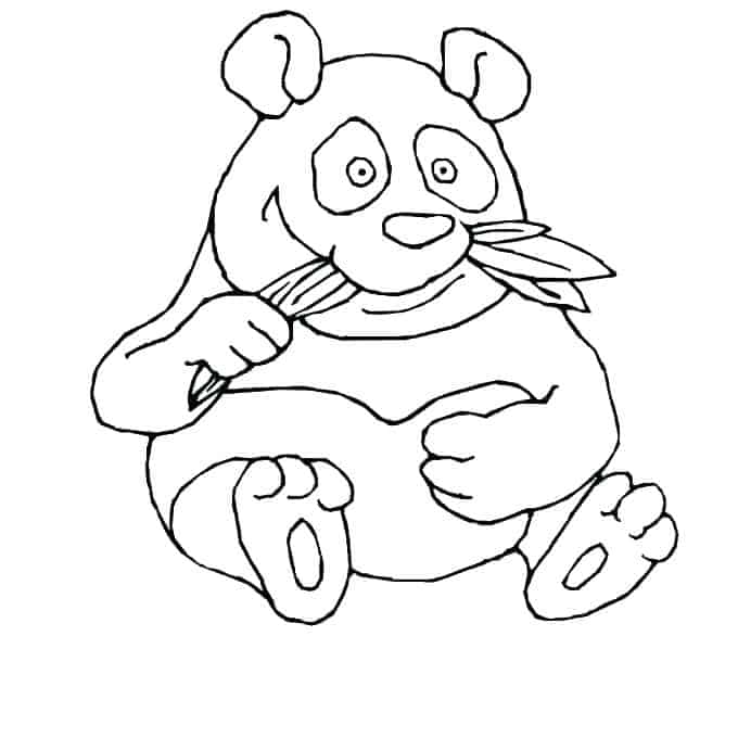 Panda Bear Coloring Pages Printable