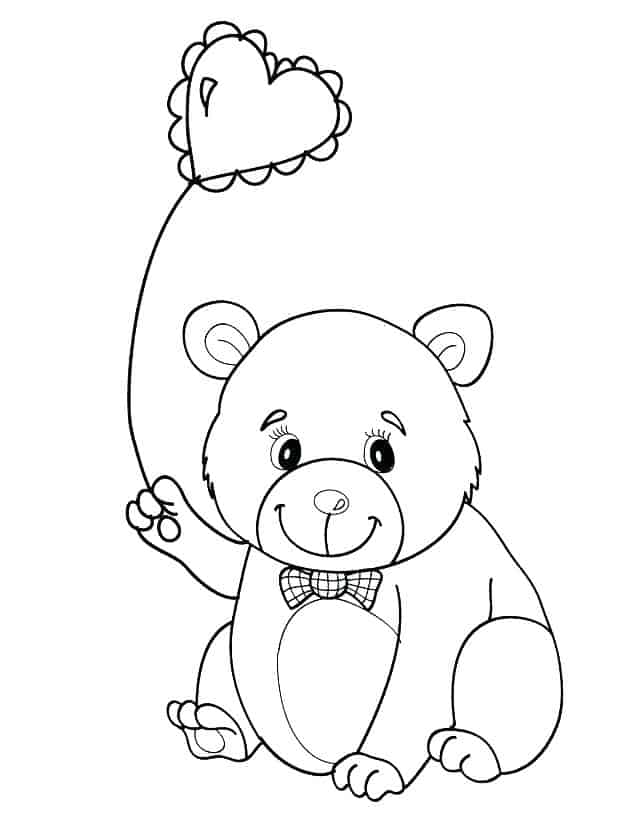 Panda Coloring Pages For Preschool