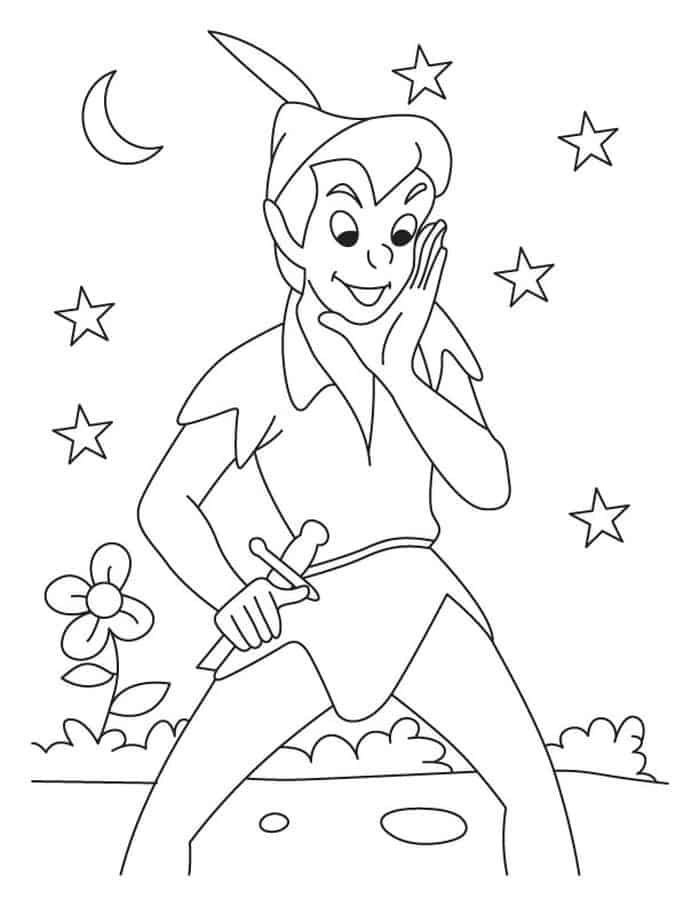 Peter Pan 2 Coloring Pages