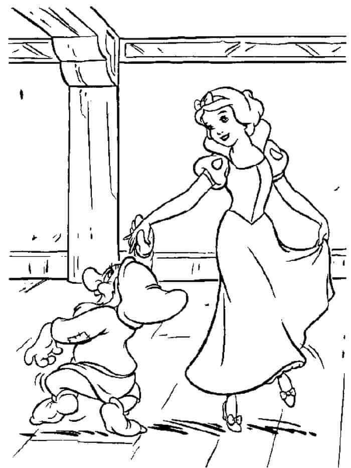 Snow White Coloring Pages Games