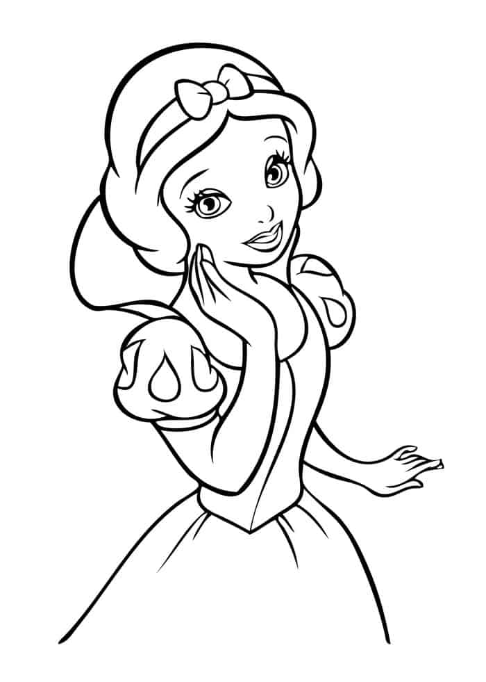 Snow White Coloring Pages