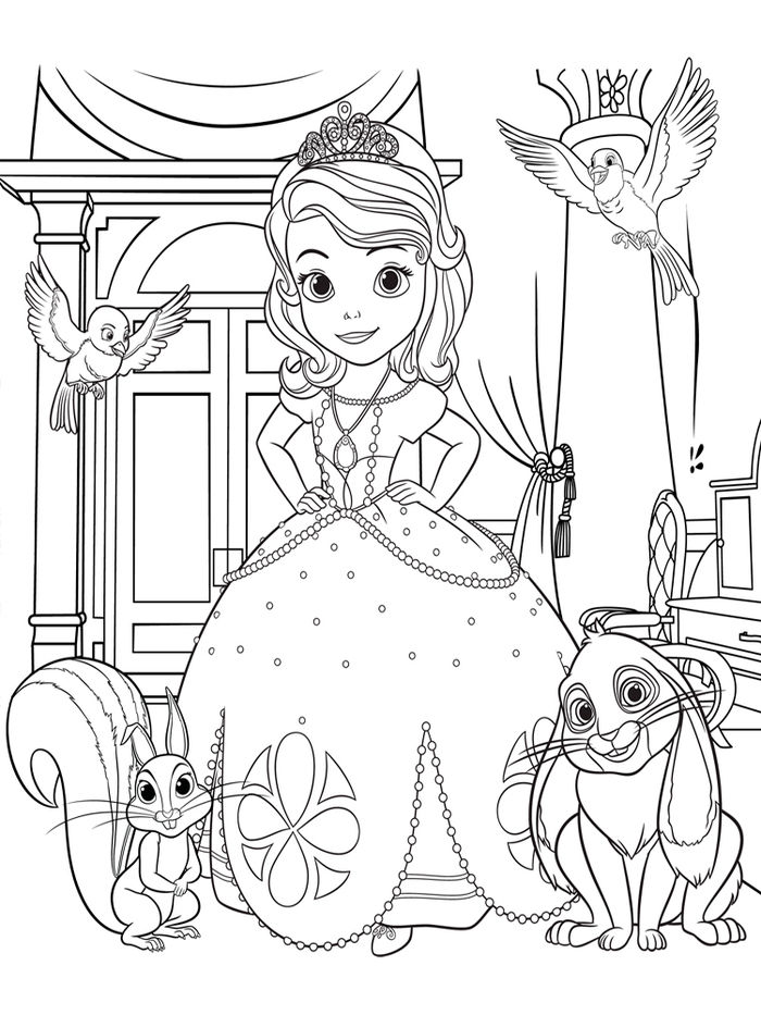 Sofia Coloring Pages