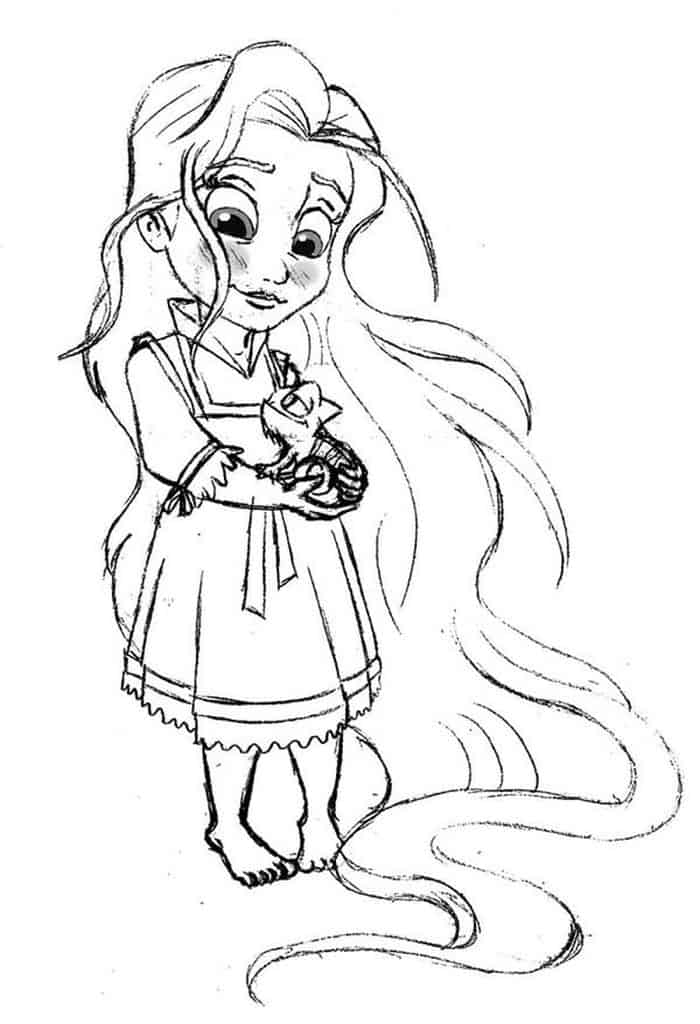 Tangled The Series Coloring Pages