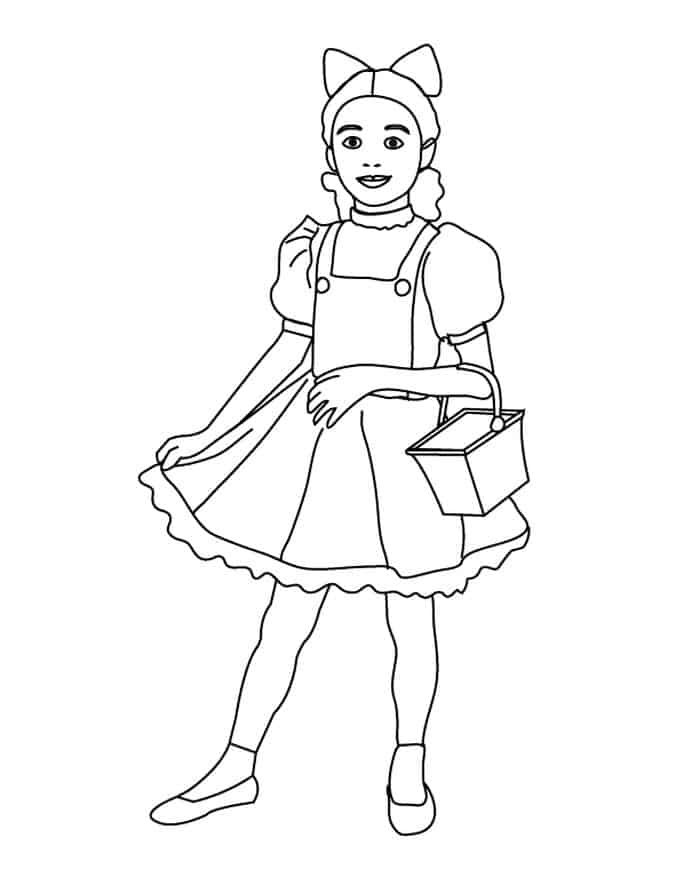 The Wizard Of Oz Coloring Pages