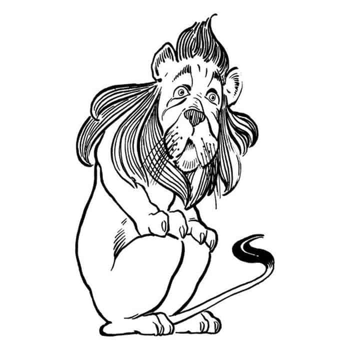 Wizard Of Oz Characters Coloring Pages