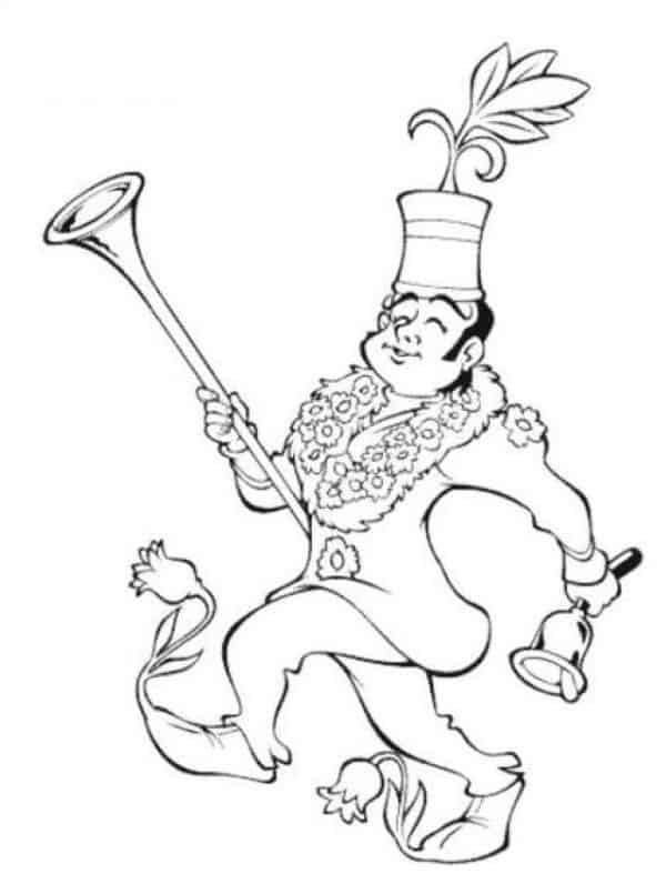 the wizard of oz printable coloring pages